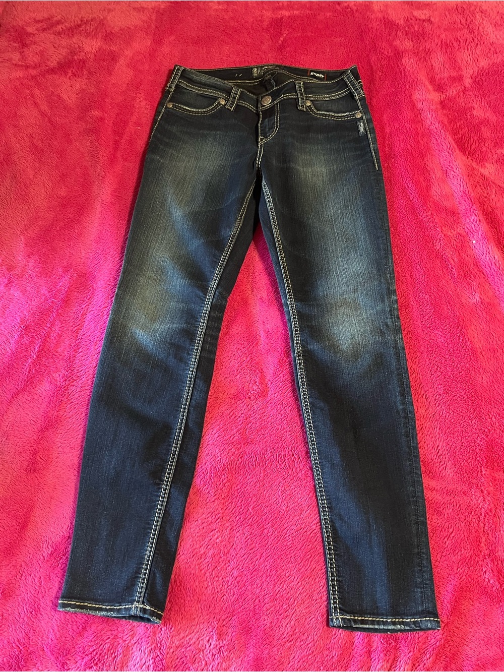 Silver Jeans Dark Wash Skinny Jeans